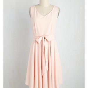 Blush dress from ModCloth